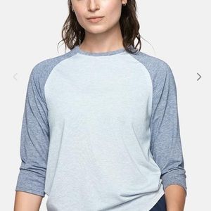 Outdoor Voices DoingThings Raglan Moonstone/Navy L